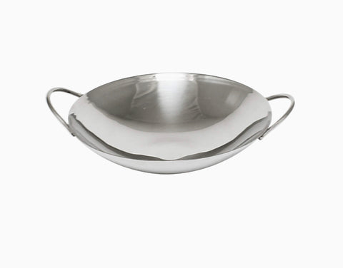Wok 8" acero inoxidable Thunder Group #2230075