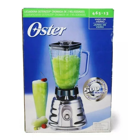 Licuadora cromada 2 velocidades 465-13 oster #10343