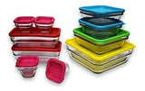 Juego De Toopers De Vidrio, Marca Libbey, Save N' Store, 20pz #15134