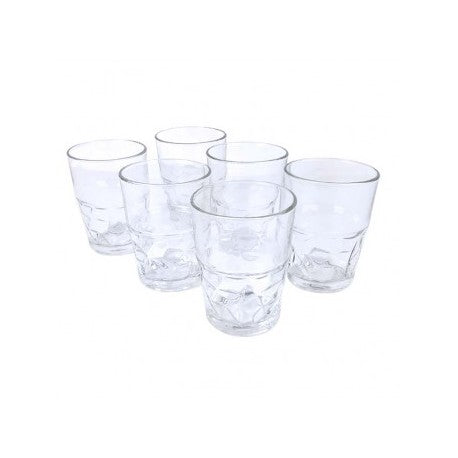 Juego de vasos rugo 6 piezas Libbey-Crisa #17056