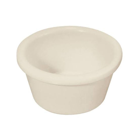 Ramekin 2 oz color hueso concasse #28638