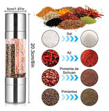 Molino pimienta/sal doble yvan #3048