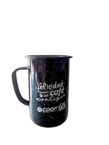 Tarro recto 8 cm negro Cinsa #19940