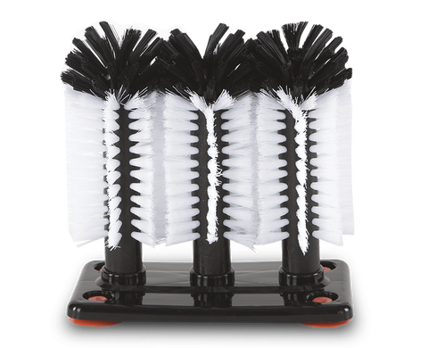 Cepillo triple lava vasos Concasse #33002.