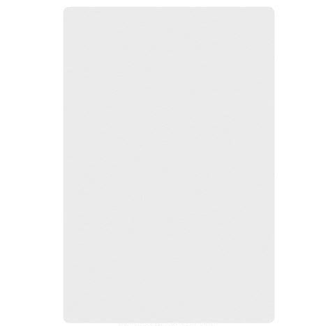 Tabla de cortar blanca Thunder Group #23291.