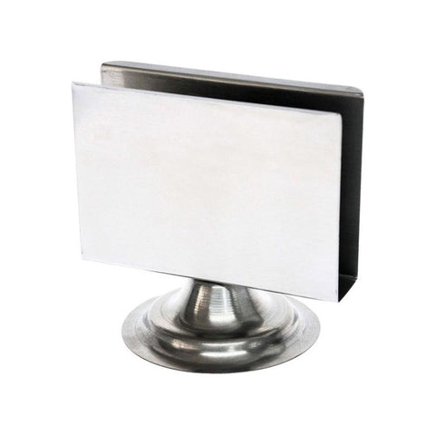 Servilletero cuadrado con base inox #13311.