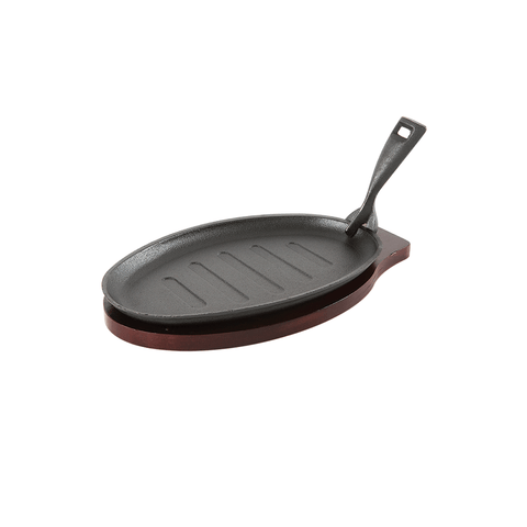 Sartén hierro fundido ovalado Concasse #12847.