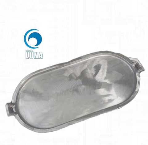 Comal 2 quemadores aluminio #12810