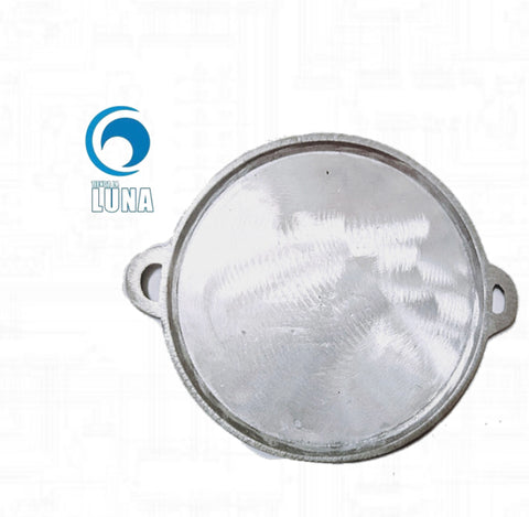 Comal grande con agarraderas aluminio #12809