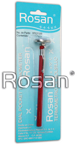 Termómetro de bolsillo #802.