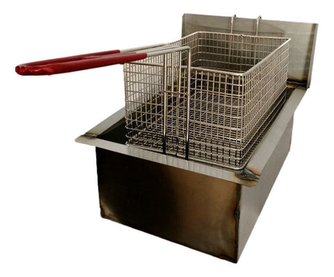 Tina freidora con canastilla #10621.