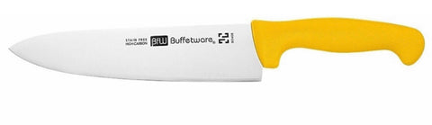 Cuchillo Chef profesional 12" amarillo BUFFETWARE #24904