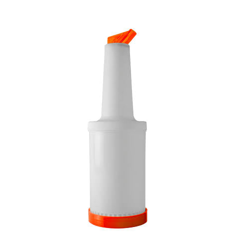 Bote de mezcla 1 litro naranja #127603.