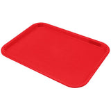 Charola de servicio roja #28252