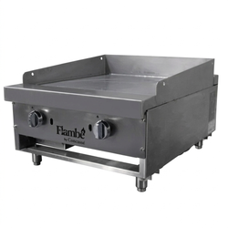 Plancha flambe 2 Q. 24" Concasse #21379