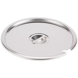 Tapa inserto redondo acero inoxidable #28019
