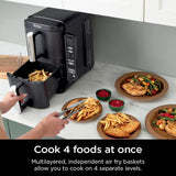 Ninja DoubleStack™ Freidora de Aire de Doble Canasta 8 QT #10671