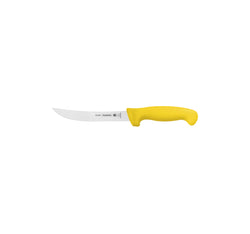 Cuchillo para deshuesar 6" amarillo Tramontina #24474.