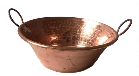 Cazo de cobre No. 16 #9641
