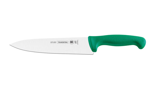 Cuchillo chef 12" verde Tramontina #24475