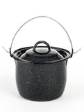 Olla convexa No. 12 Negro brillante CINSA #19432