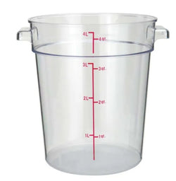 Contenedor redondo 4L Buffetware #27554.