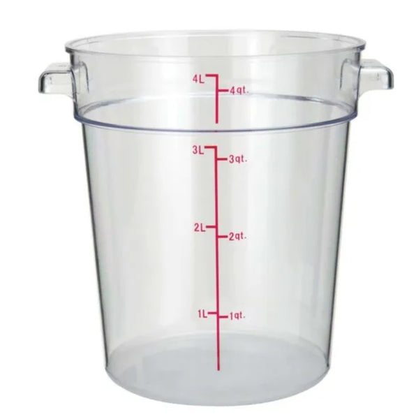 Contenedor redondo 4L Buffetware #27554.