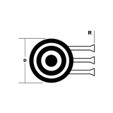 Quemador triple tubular TOINSA #5733