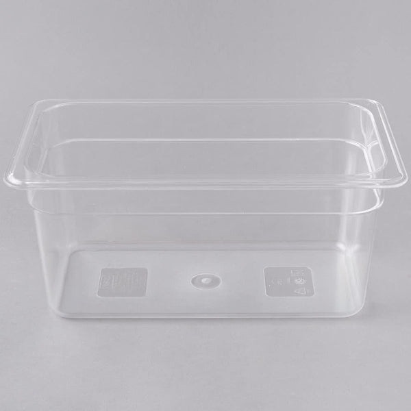 Inserto tercio x 6" policarbonato BUFFETWARE #12759