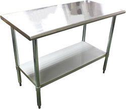 Mesa de trabajo de acero inoxidable Thunder Group #131016