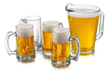 Juego de cerveza 5 piezas Crisa #15126