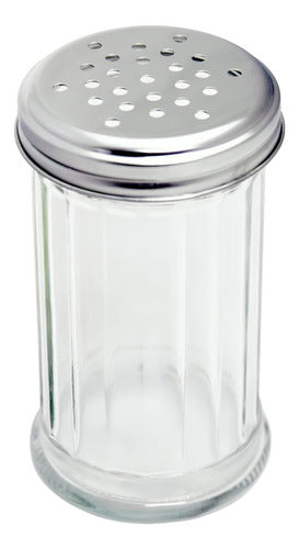 Salero tapa plana 12 oz concasse #14613