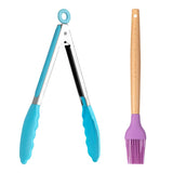 Juego de Utensilios de Cocina de Silicona Ekco Colors #2507
