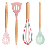 Juego de Utensilios de Cocina de Silicona Ekco Colors #2507