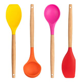Juego de Utensilios de Cocina de Silicona Ekco Colors #2507