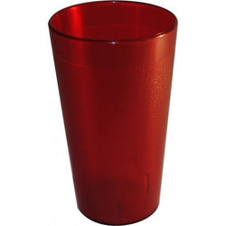 Vaso 12 oz poli premium rojo #27231