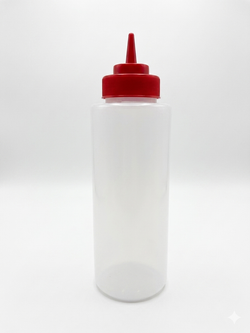Botella 32 oz boca ancha roja #29141