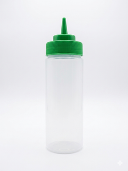 Botella 12 oz boca ancha verde #29137