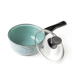 Cacerola euro 16 granito jade menta blanco #20266