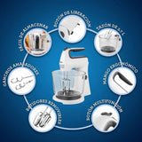 Batidora de mano pedestal 6 velocidades #10147
