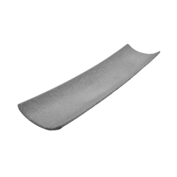 Plato canoa 40 cm melamina gray granite Concasse #261942