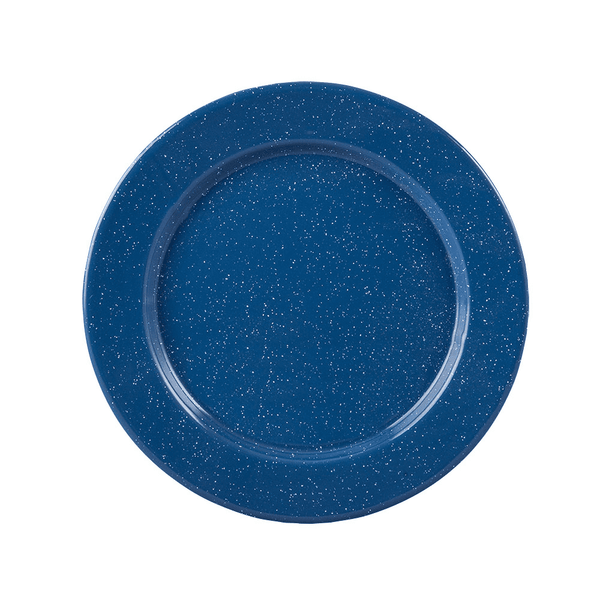 Plato plano 27 con ala azul real #20133