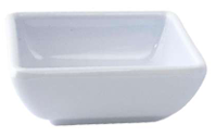 Salsera 1 compartimento melamina 7 cm blanco Concasse #261936