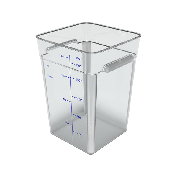 Contenedor cuadrado 22 qt Thunder Group #27556
