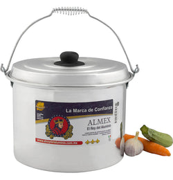 Olla de acero inoxidable c/colapasta y vaporera - Milenium Import