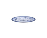Plato Postre Tramontina Peixes en Porcelana Decorada 21 cm #17245.