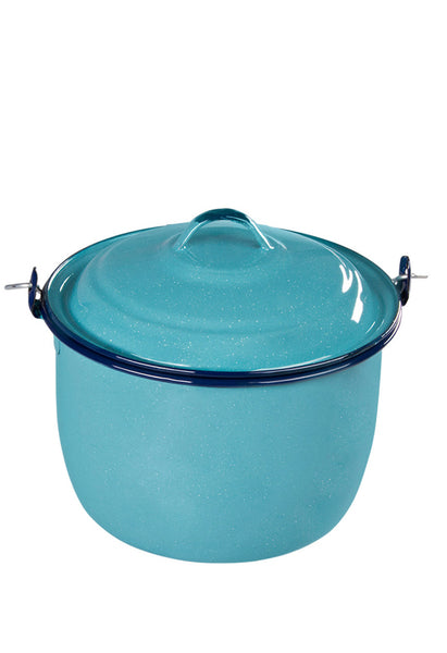 Olla convexa No. 22 azul Cinsa #19430.