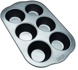 Molde de 6 Mini Muffins con Antiadherente #92330 Ekco