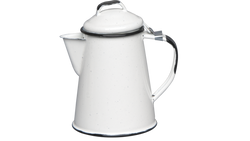Cafetera ¾ Blanco Jaspeado Filo Negro #19508 Cinsa