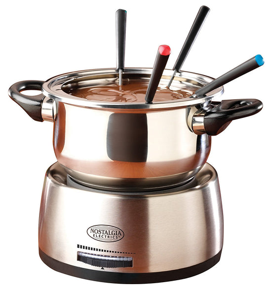 Juego De Fondue Eléctrico Para Chocolate